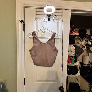 Pre-worn MINT Lululemon Women's Size 10 Tan Tank Top